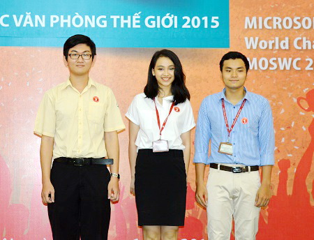 Foreign Trade University win big prizes at the Microsoft Office Championship