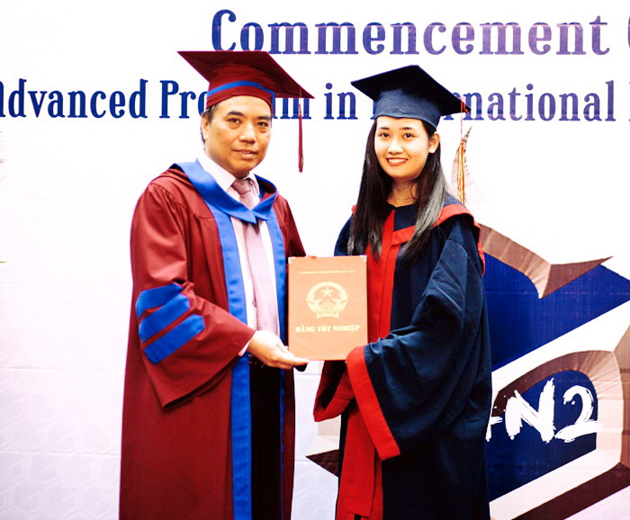 Graduation ceremony of the Advanced program in International Business  Management K50 (Course 2)