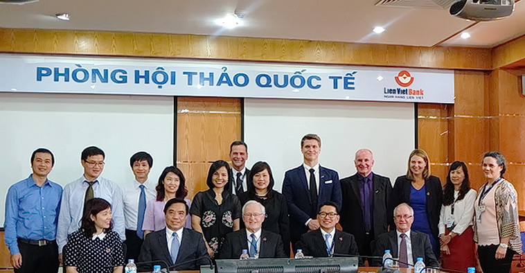 The delegation from New Zealand Government had paid a visit to FTU