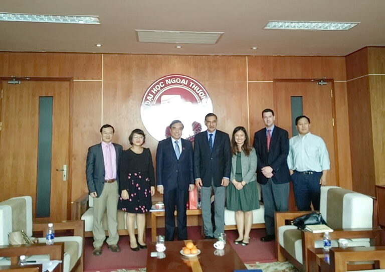 The President of Mihaylo College of Business and Economics at California State University, Fullerton visited FTU
