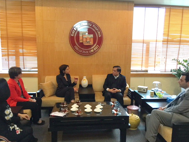 The Master of International Business program in training cooperation with La Trobe University, Australia