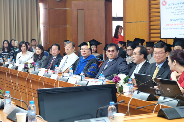 The Graduation ceremony for 5th intake and the Opening ceremony for 9th intake of Master of Business Administration