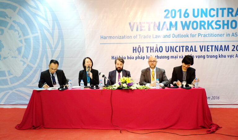 2016 Uncitral Vietnam Workshop: Harmonization of Trade Law and Outlook for practitioners in ASEAN