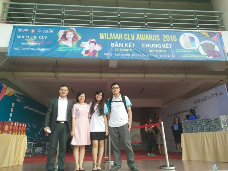 FTU students won first prize at the Final Round Wilmar CLV Awards 2016