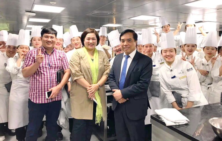 The Business Trip of the Leader of the Foreign Trade University to the SolBridge International School of Business of the Woosong University (Korea)