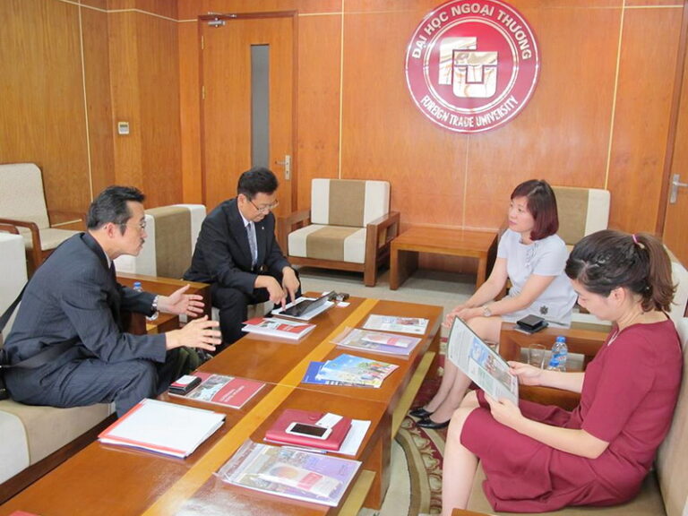 Vice President of FTU welcomed the representatives of the Hiroshima University of Economics