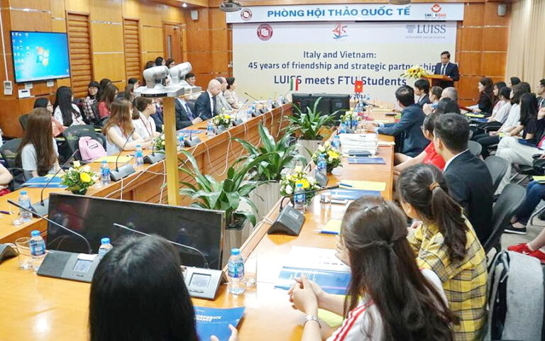 Italy and Vietnam: 45 years of friendship and strategic partnership LUISS meets FTU students