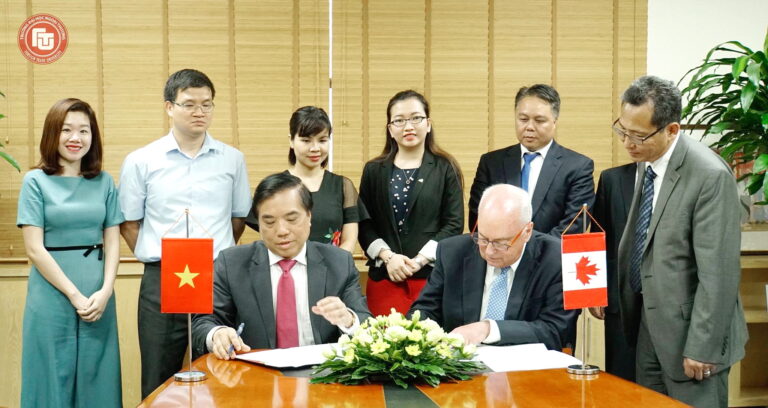 MOU Signing Ceremony between FTU and the British Columbia Institute of Technology (Canada)