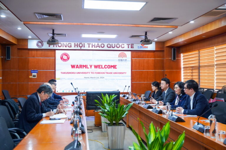 UNIVERSITY LEADERS MEET AND WORK WITH DELEGATIONS FROM TAKUSHOKU UNIVERSITY (JAPAN)