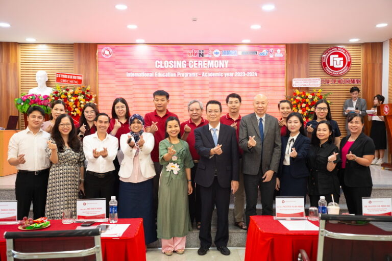 CLOSING CEREMONY OF INTERNATIONAL TRAINING PROGRAMS AT FOREIGN TRADE UNIVERSITY, CAMPUS II, ACADEMIC YEAR 2023 – 2024
