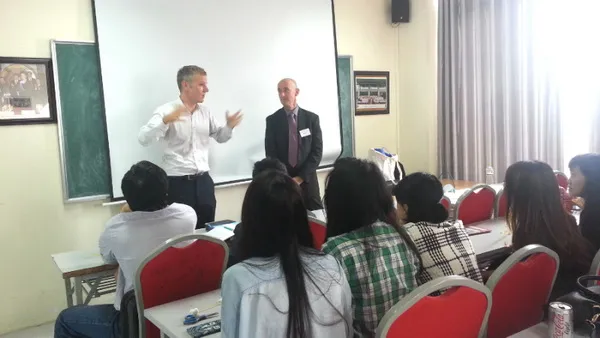 Demo class – Advanced methods of teaching for Bachelor of International program