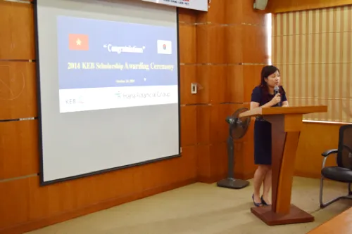 KEB Scholarship Awarding Ceremony 2014